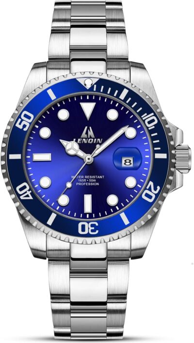 Reloj Hombre Relojes de Acero Inoxidable para Hombres Reloj...
