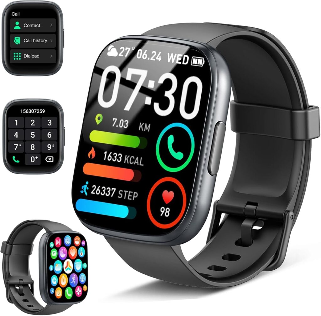 Cillso Reloj Inteligente Hombre Mujer, 1.95″ Smartwatches...