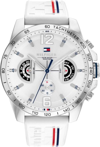 Tommy Hilfiger Reloj Analógico Multifuncional de Cuarzo para Hombres con...